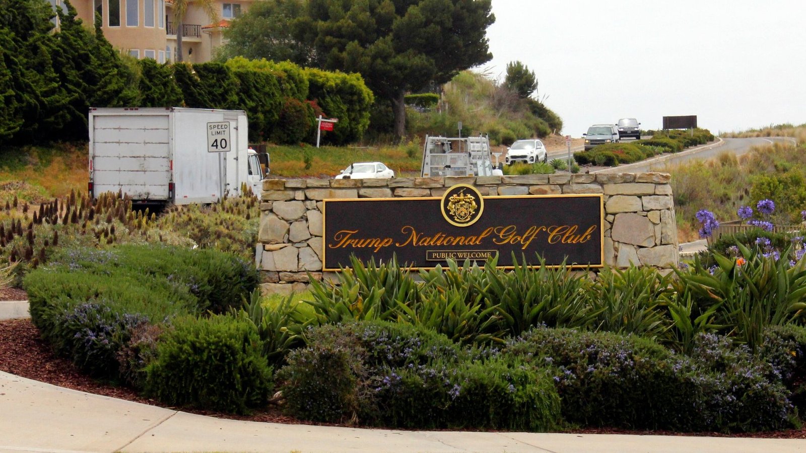 Armed man arrested near Trump’s golf course ahead of president’s visit
