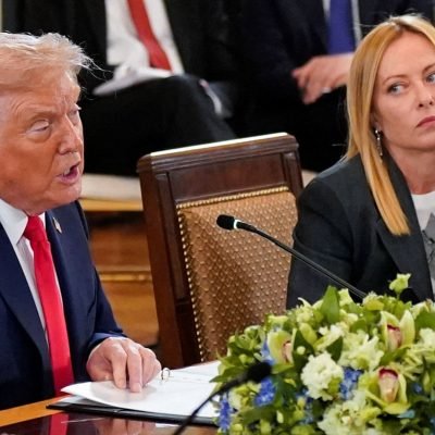 ‘Restraining order needed’: Trump escalates Meloni feud