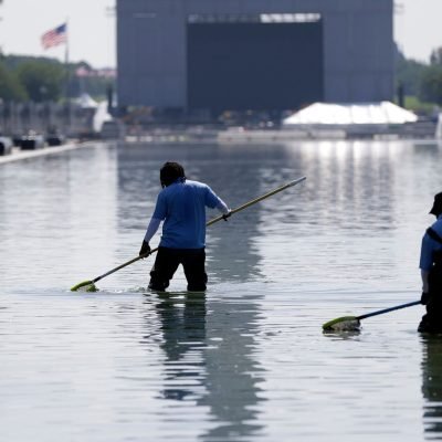 Ex-Olympic canoeist indicted for ‘vandalising’ Trump’s $14m pool project