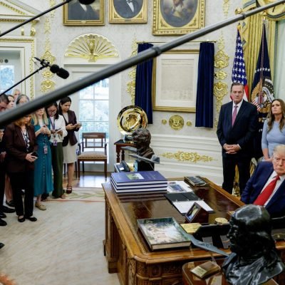 Media banned by Trump must have access restored, judge says